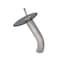 Novatto FALLS Single Lever Waterfall Vessel Faucet, Brushed Nickel/ Smoke Glass GF-001BN-S - alternate 3